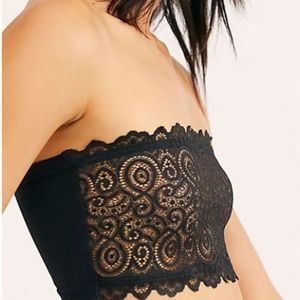 FREE PEOPLE seamless and lace reversible bandeau